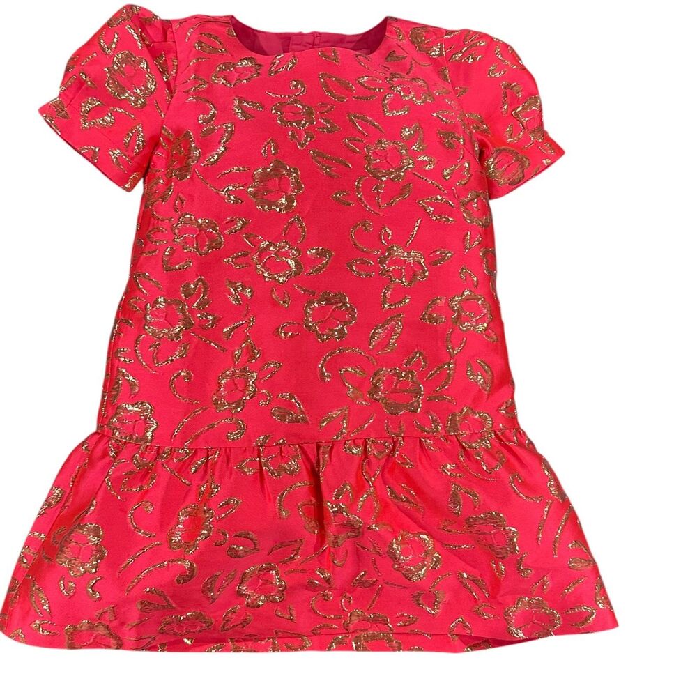 Lilly Pulitzer Dresses  Girls Erina Dress Color: Gold/Pink Size: 12